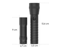 Hama Zestaw dwóch latarek led, 25lm, 60lm - 1533954 - zdjęcie 6